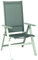 Acamp Gartenstuhl urban Gartensessel Gartenstuhl Sessel Klappsessel verstellbar Aluminium Platin Graphit