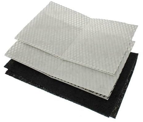 Cooker Hood Filters Kit for Neff Extractor Fan Vent Grease Carbon Filter