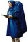 Sea to Summit - Nylon Tarp Poncho - Lightweight & Waterproof Rain Gear - With Hood - Fits A Large Backpack - Converts Into 2-Person Tarp Shelter - For Backpacking - Blue - 400g