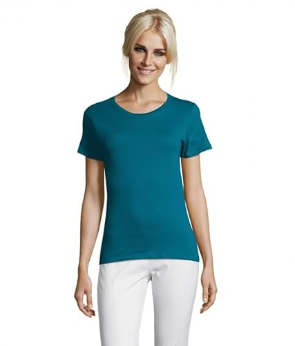 SOL´S Regent Women T-Shirt, Größe:L, Farbe:Duck Blue