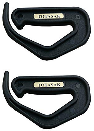 TotASak Grocery Bag Carrier (2 Pack) - Multiple Shopping Bag Holder Handle - Durable Lightweight Multi Purpose Secondary Handle Tool