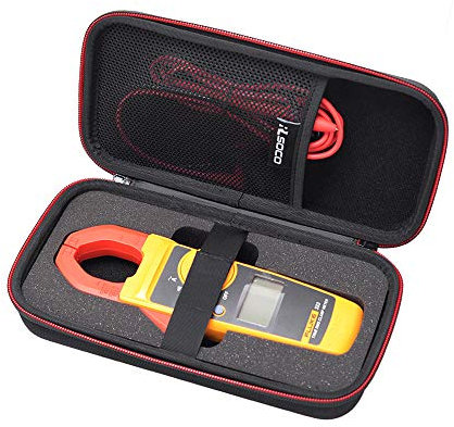 RLSOCO Funda para Fluke 302+/324/323/325 Pinza Amperimétrica/UNI-T UT210E Clamp Meter/KAIWEETS 206D/206B Digital Pinza Amperimétrica