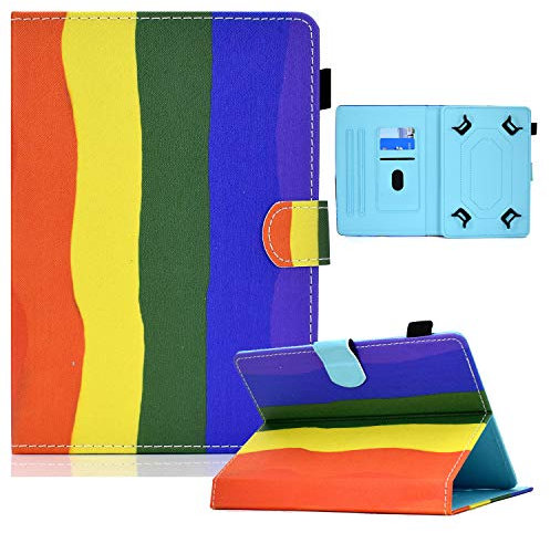 Acelive Cover Custodia per Tablet 10 10.1 Pollici Universale (per GOODTEL/TOSCIDO/YESTEL/SUMTAB/MEBERRY/YOTOPT 10,TYD/TECLAST P20HD/VANKYO/DUODUOGO 10.1)