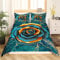 Homemissing 3D Rose Vivid Girly Bedding Set Marble Women Girls Double Size Duvet Cover Set for Kids Boys Teens Turquoise Gold Bedding & Linen Elegant Rose Gold Faux Marble Bedding & Linen Room 3 Pcs