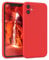 EAZY CASE - Silikonhülle für iPhone 11 Hülle Silikon Case Rot weich stoßfeste Handyhülle iPhone 11 Schutzhülle mit Kameraschutz Dünn Premium Schutz Cover TPU Phone Bumper in Rot