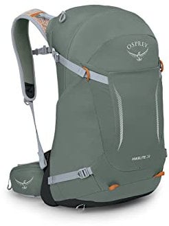 Osprey Hikelite Unisex Rucksack, 26L, Pine Leaf Green, S/M