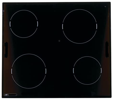 ensipart Glaskeramikplatte kompatibel mit Electrolux 561582211/0 Ersatzglas für LEONARD Kochfeld