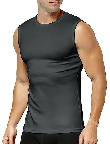 Casey Kevin Camiseta Compresión Hombre Sin Manga Camiseta Chaleco Deporte Hombre de Secado Rápido Gym Jogging Fitness Tank Tops