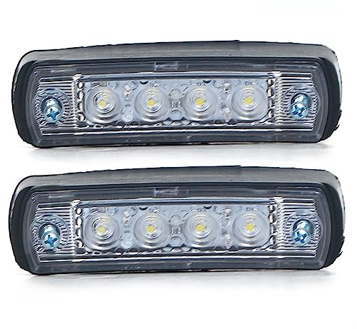 BAKUGO 2 Stück Sonnenblendenleuchte LKW-Sonnenblendenleuchte Kabinenleuchte 81252606121 24V Für MAN LKW TGX LKW TGL LKW TGS