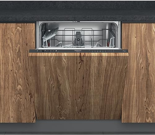 Hotpoint Lave-vaisselle encastrable - Grande capacité - Noir - H2I HKD526