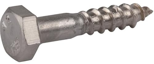 Tirefond - Viswood - Tête hexagonale - Inox A2-8 x 50 mm - Boîte de 50 | Tirefond - Viswood - Tête hexagonale - Inox A2 - 8 x 50 mm - Boîte de 50