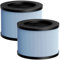 2 Pack DH-JH01/JH06 True HEPA Replacement Filter Compatible with CONOPU DH-JH01 & DH-JH06 Air Purifier, 4-IN-1 Efficient Filtration HEPA Replacement Filter, Blue