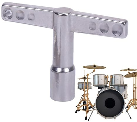 Drum-Tuning-Key-Tool, Drum-Tuning-Tool - Drum-Tuner-Taste,Tragbarer Stimmschlüssel aus Metall, Trommelschlüssel aus Legierung, Stimmschlüssel für akustische und elektronische Trommeln