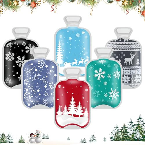 HYran 6er Handwärmer, Taschenwärmer, Taschenwärmer Kinder, Taschenwärmer Wiederverwendbar, Handwärmer zum Knicken, Mini Wärmflasche, Kleinigkeiten