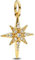 GHMIOU Charms Gold 925er Sterlingsilber Bead Charm für Armbänder, Halsketten, Cartoon Charms, Schmuck, Geschenk für Frauen und Mädchen zu Weihnachten (stars 2)