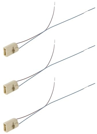 Gbloodst 3X G9 Douille en Ceramique Porte-2A 250V