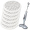 Replacement Steam Mop Pads for Shark S6002UK S7201UK,Reusable Steam & Scrub All-in-One Cleaning Pads,Microfiber Replacement Pads for All Sealed Hard Floors,Washable Rotating Power Pads (6PCS)