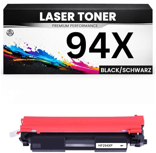 Toner 94X für HP kompatibel Schwarz CF294X Premium Alternative Günstig für HP LaserJet Pro M118dw., HP LaserJet Pro MFP M148dw, M148fdw, M149fdw