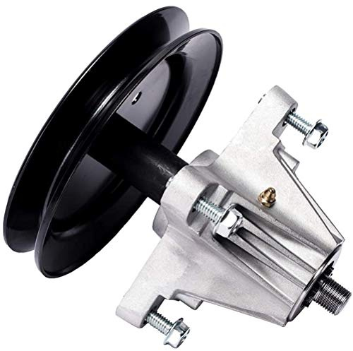 Dilwe Gruppo Albero per Tosaerba Compatibile con Cub Cadet per Trattorini da 42 Pollici e Tosaerba RZT 2010+, Alluminio e Ferro, 1 unità (SILVER)