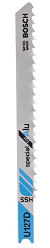 BOSCH 2608631512 Stichsägeblatt 3 Stichsägeblätter U 127 D