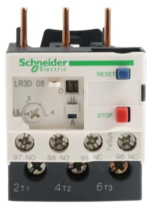 Schneider Electric TeSys LR3D Thermisches Überlastrelais, 600 V / 4 A x 45mm