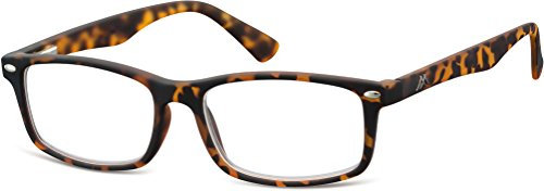Montana Eyewear Sunoptic MR83A Lesebrille in havanna - Stärke +2.00 inklusive Soft Etui