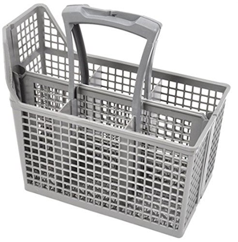 John Lewis JLDWS1202 JLDWS1204 JLDWW1203 Dishwasher Cutlery Basket Cage & Handle (6 Compartments, Handle & Lid)