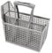 John Lewis JLDWS1202 JLDWS1204 JLDWW1203 Dishwasher Cutlery Basket Cage & Handle (6 Compartments, Handle & Lid)