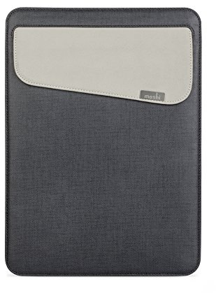 Moshi Etui pour MacBook Pro 13 /Air 13/iPad Pro 12,9 Graphite Noir