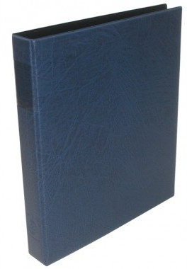 Lindner HARTBERGER Ringbinder Luxus Blau (GML-B)