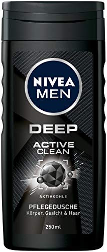 Nivea for Men Active Care Body Care Deep Clean Care Shower 250 ml