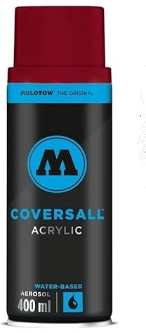 Molotow Coversall Acrylic Water Based Spray Paint Can, 400ml, Colour: 019 - Burgundy