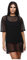 janisramone® Women's Short Sleeve Fishnet Top Oversized Tshirts for Women Tunic Baggy Tops for Women Summer Tops