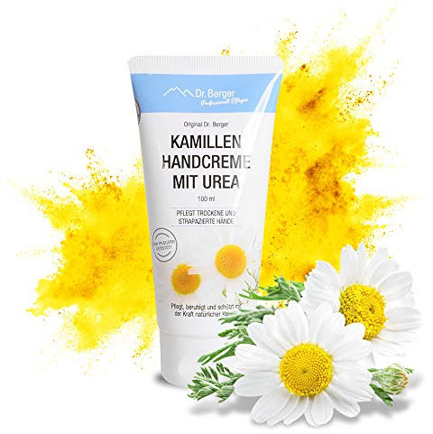 Original Dr.Berger Kamillen Handcreme mit Urea für Hand-und Nagelpflege Nr.1 Handpflege (1)