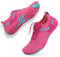 Topwolve Chaussures Aquatique Homme Femme Barefoot Chaussures de Trail Running Léger Séchage Rapide Chaussures de Plongée Surf Natation pour Piscine et Plage Bain,Rose,38 EU