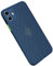 Rdyi6ba8 Coque pour iPhone 12 Mini, Étui en Silicone Souple Maille et Respirant Ultra Fine et Léger avec Fonction Dissipation de La Chaleur pour iPhone 12 Mini - Bleu Marine