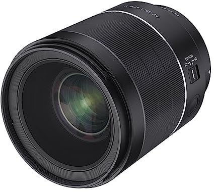 Samyang AF 35mm F1,4 II FE für Sony E – Autofokus Vollformat & APS-C Weitwinkel Objektiv Festbrennweite spiegellose , Mount Systemkameras Alu Gehäuse Wetterschutz Sony A9 A7 A1 Alpha 6000 Serie