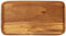 Dropfree Vassoio da portata in legno, vassoio da portata rettangolare per il pranzo, piatto di frutta, piattino, 20 x 10,5 x 1,5 cm