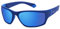 Polaroid Unisex PLD 2135/s Sunglasses, ZX9/5X Blue Azure, 65