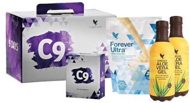 Forever Living - Forever C9 Vanilla - 9 Day Program | Vanille-Geschmack, mit Vitaminen und Spurenelementen, Aloe Vera Gel und Forever Lite Ultra für den täglichen Ernährungsplan