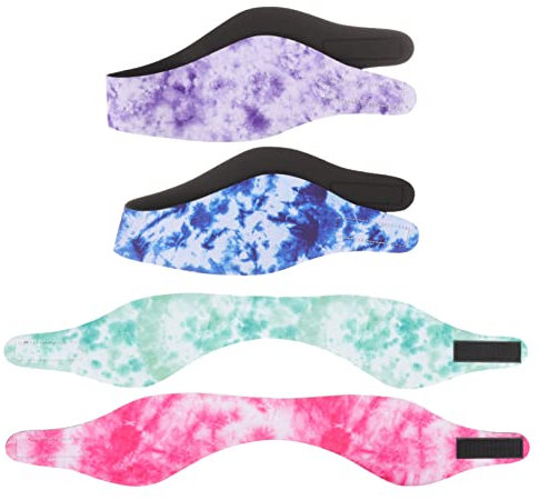 Toddmomy Duschkopfband 4 Stück Yoga Stirnbänder Sport Stirnband Schal Ohrenschützer Neopren Tauchmaterial Sbr Set Yoga-Stirnband