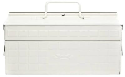 Toyo Steel ST-350 White Edelstahl Werkzeugkoffer weiß