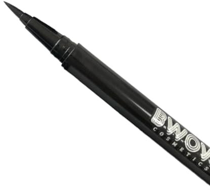 BWOW Super Enhanced Lash Adhesive Glue Pen Black for False Eyelashes - Stronger Hold, Hypoallergenic, Waterproof, Latex Free, Vegan, Dries Clear, Gentle for Sensitive Eyes