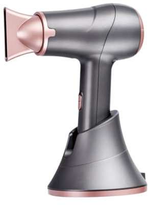 JujeTO Secador de Pelo Profesional, secador de Pelo inalámbrico, secador de Pelo inalámbrico de Aire frío y Caliente, Viaje portátil Recargable, 5000mAh (Color : B)