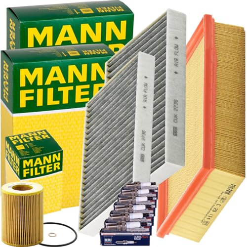 BandelOne enthält Mann Filter Inspektionspaket passend für 5er E39 520 523 528 530i 136-231 Ps