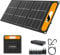 100W Portable Solar Panel Charger Foldable Waterproof IP67 Solar Power Bank with Kickstands QC3.0 USB Ports DC Output Compatible with Phones Tablets Folding Solar Generator for Outdoor (DF 100w)