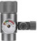 DONGKER Aquarium CO2 Druckminderer, Aquarium CO2 Druckregler Ventil, CO2 Systemdruckregler mit Einzelmeter-/Doppelmeter-Anzeige, Kompatibel mit G5/8, W21.8-Schnittstelle