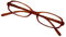 Harajuku Ovaler Rahmen Linse Brille Vintage Mädchen Bunte Farbe Linse Kleiner Rahmen Brille Teens Karneval Brille für Teenager Mode Sonnenbrille Braun, Braun