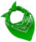Bandana 100% Baumwolle Set 3/5/10 für Damen Herren Kinder Unisex Einfarbig und/oder Paisley Muster Code A644 (Set 20 Stück, Paisley, Grün)
