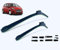 Coppia Spazzole Tergicristallo Compatibili con FORD FIESTA VI (2012-2017) 65-40 CM Tergicristalli per Parabrezza Anteriore Aero Flat